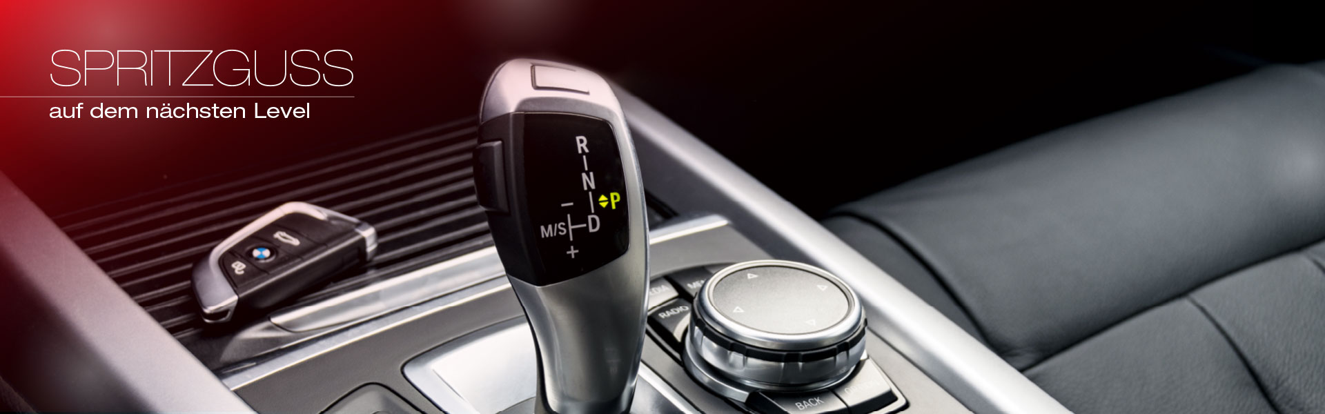 Schaltknauf im Auto